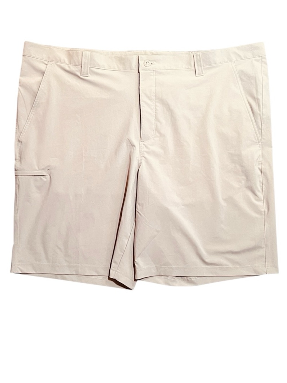 Columbia PFG Performance Fishing Men's Light Tan Flat Front Shorts